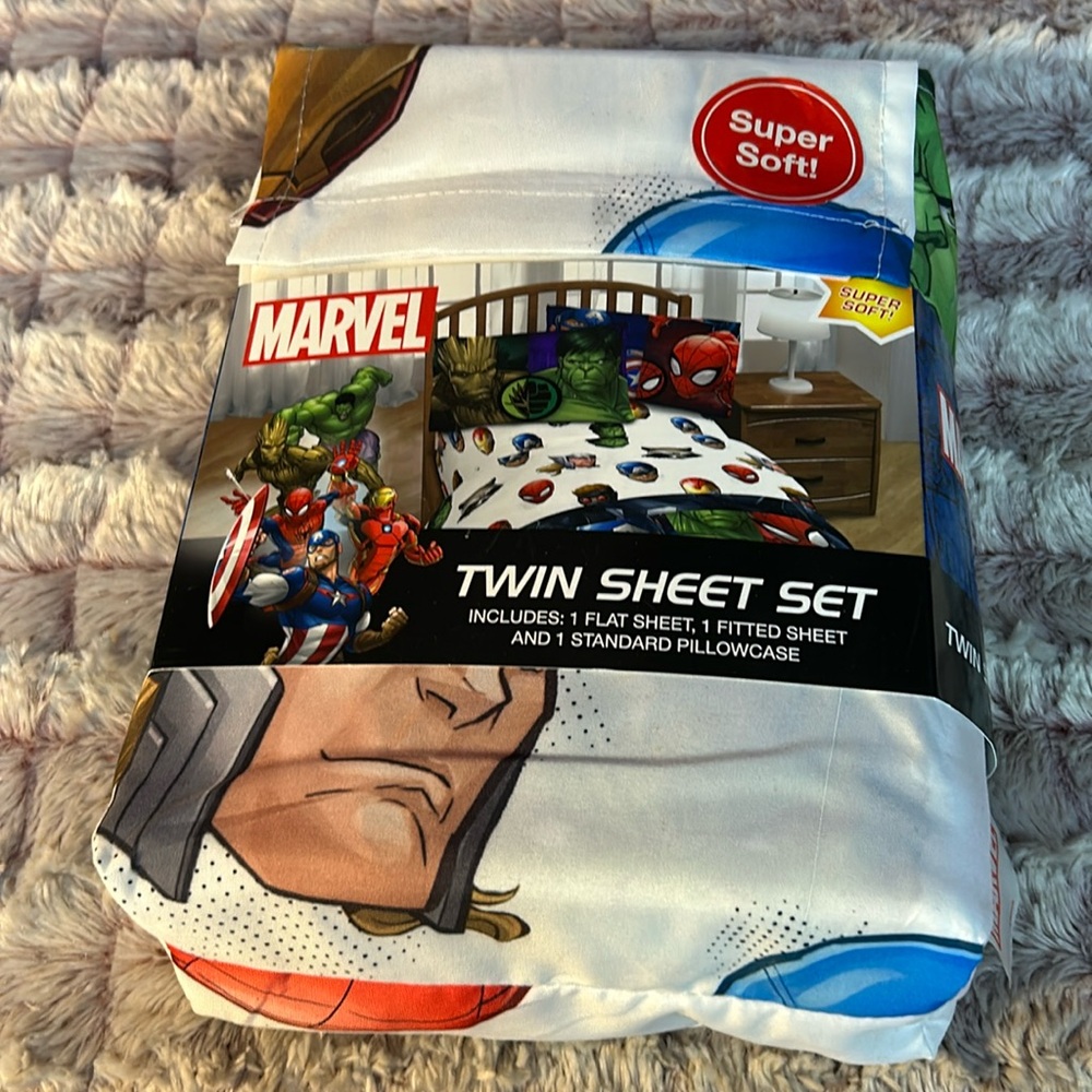 Marvel Twin Sheet set